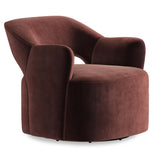 Blythe Swivel Chair, Surrey Plum by Four Hands