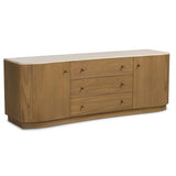 Boa Media Console, Sandy Mindi by Four Hands-Furniture - Storage-High Fashion Home