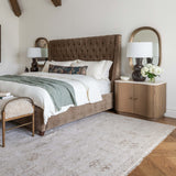 Boa Nightstand, Cream Marble by Four Hands