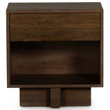 Bodie Nightstand, Dark Walnut-Furniture - Bedroom-High Fashion Home