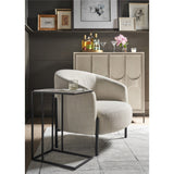 Boer Table, Rolling Fog-Furniture - Accent Tables-High Fashion Home