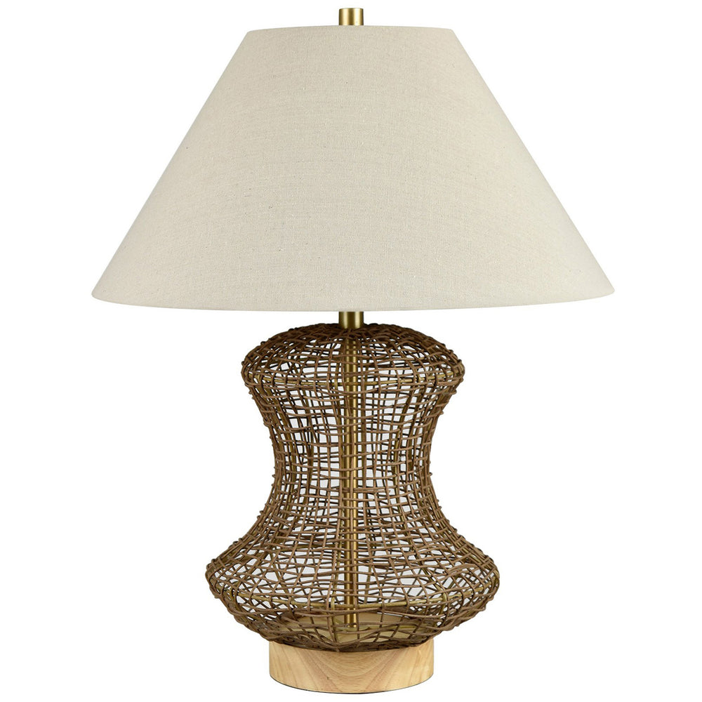 Bohemia Table Lamp, Brown-Lighting-High Fashion Home