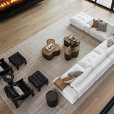 Boise Nesting Coffee Table, Set of 2-Furniture - Accent Tables-High Fashion Home