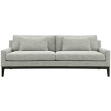 Bolstered Sofa, Gray