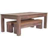 Bonker 3 in 1 Table, Brown-Furniture - Accent Tables-High Fashion Home