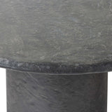 Bonnie Dining Table, Textured Black