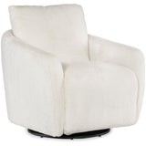 Bonnie Swivel Chair w/Power Footrest, Llama Natural-Furniture - Chairs-High Fashion Home