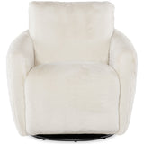 Bonnie Swivel Chair w/Power Footrest, Llama Natural-Furniture - Chairs-High Fashion Home