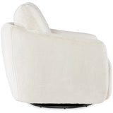 Bonnie Swivel Chair w/Power Footrest, Llama Natural-Furniture - Chairs-High Fashion Home