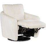 Bonnie Swivel Chair w/Power Footrest, Llama Natural-Furniture - Chairs-High Fashion Home