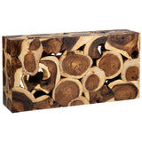 Borneo Console Table, Brown-Furniture - Accent Tables-High Fashion Home