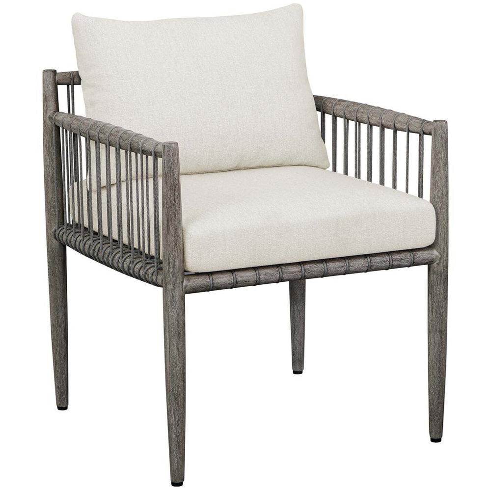Borneo Outdoor Dining Chair, Oyster, Set of 2