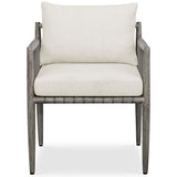 Borneo Outdoor Dining Chair, Oyster, Set of 2