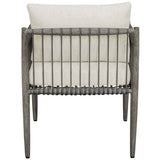Borneo Outdoor Dining Chair, Oyster, Set of 2