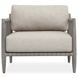 Borneo Outdoor Lounge Chair, Dove
