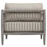 Borneo Outdoor Lounge Chair, Dove