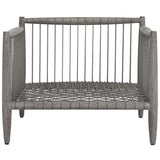 Borneo Outdoor Lounge Chair, Dove