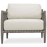 Borneo Outdoor Lounge Chair, Oyster