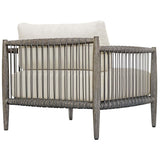 Borneo Outdoor Lounge Chair, Oyster