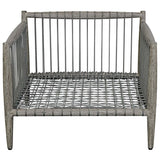 Borneo Outdoor Lounge Chair, Oyster