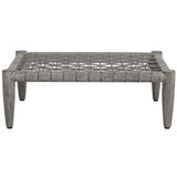 Borneo Outdoor Ottoman, Dove