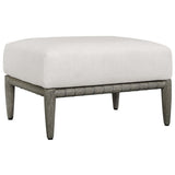 Borneo Outdoor Ottoman, Oyster