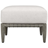 Borneo Outdoor Ottoman, Oyster
