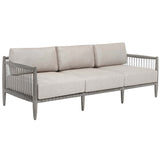 Borneo Outdoor Sofa, Dove