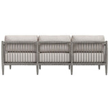 Borneo Outdoor Sofa, Dove