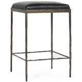 Bose Leather Bar & Counter Stool, Onyx Black