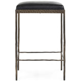 Bose Leather Bar & Counter Stool, Onyx Black