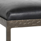 Bose Leather Bar & Counter Stool, Onyx Black