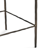 Bose Leather Counter Stool, Chestnut Brown-Furniture - Chairs-High Fashion Home