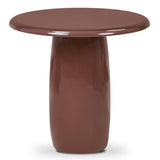 Bossa End Table, Plum by Four Hands-Furniture - Accent Tables-High Fashion Home
