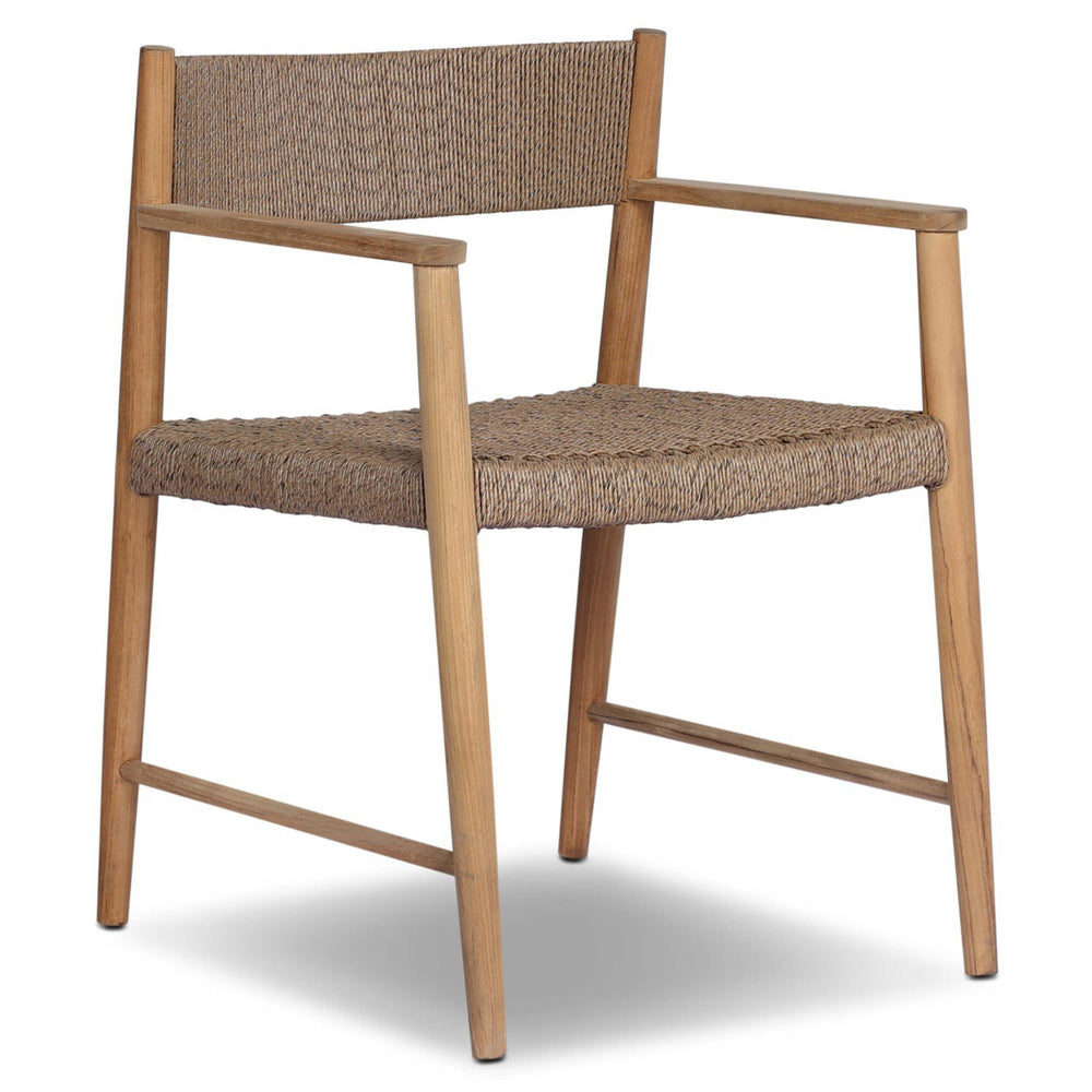 Boston Outdoor Dining Chair, Faux Dark Hyacinth, Set of 2 by Four Hands-Furniture - Dining-High Fashion Home