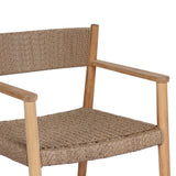 Boston Outdoor Dining Chair, Faux Dark Hyacinth, Set of 2 by Four Hands-Furniture - Dining-High Fashion Home