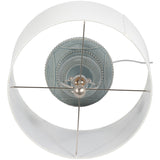 Bottle Table Lamp, Blue-Lighting-High Fashion Home