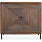 Bottom Line 2 Door Cabinet, Warm Wood