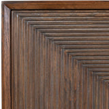 Bottom Line 2 Door Cabinet, Warm Wood