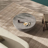 Boula Outdoor Coffee Table, Aged Smoke by Four Hands-Furniture - Accent Tables-High Fashion Home