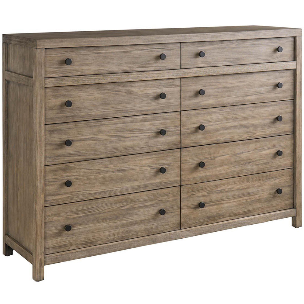 Boulder 10 Drawer Dresser, Boulder-Furniture - Bedroom-High Fashion Home