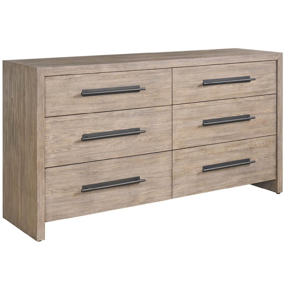 Boulder 6 Drawer Dresser, Boulder-Furniture - Bedroom-High Fashion Home