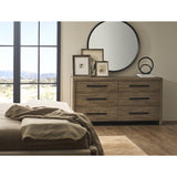 Boulder 6 Drawer Dresser, Boulder-Furniture - Bedroom-High Fashion Home