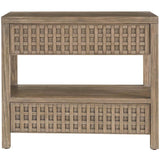 Boulder Lattice Nightstands, Boulder-Furniture - Bedroom-High Fashion Home