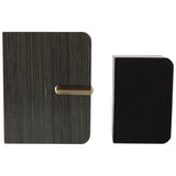 Boxes w/Medallion, Gray, Set of 2-Accessories-High Fashion Home