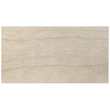 Brad Coffee Table, Faux Travertine by Four Hands-Furniture - Accent Tables-High Fashion Home