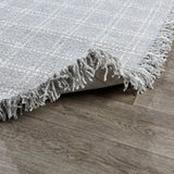 Bradbury Rug, Check Pearl/Gray