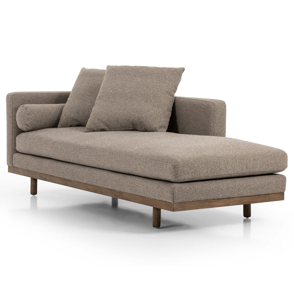 Brady LAF Chaise, Weslie Feather-Furniture - Chairs-High Fashion Home
