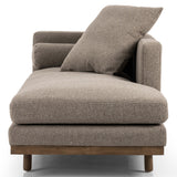 Brady LAF Chaise, Weslie Feather-Furniture - Chairs-High Fashion Home