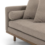 Brady LAF Chaise, Weslie Feather-Furniture - Chairs-High Fashion Home